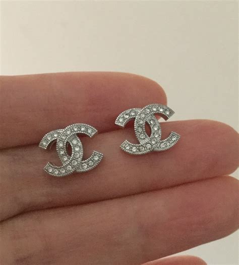 chanel cc earrings real.